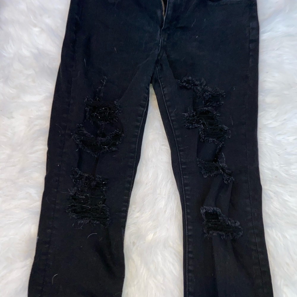 american eagle black jeans